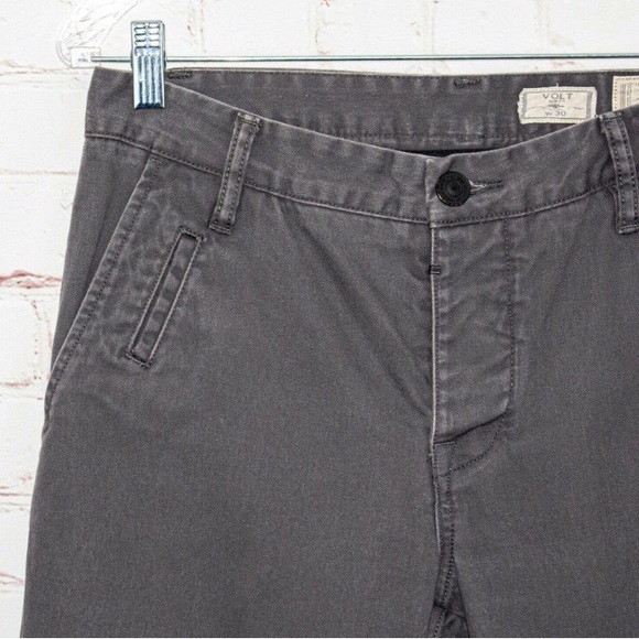 AllSaints Spitalfields Men's Size 30 VOLT Slim fit Chino Pants in Gray - Picture 6 of 8
